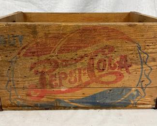 Wooden Pepsi-Cola Crate