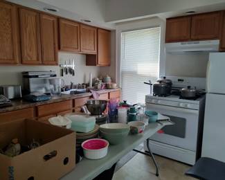 Pots and pans and Kitchenware
