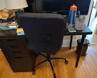 Desk and chair