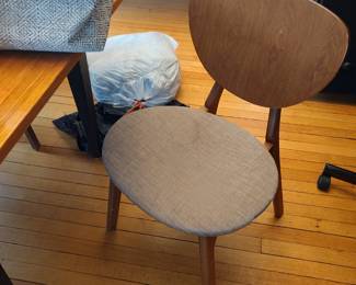 One of 4 Modern Dining Chairs