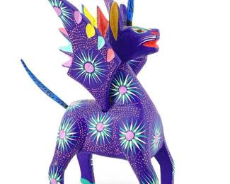 Signed Natalio Julian Oaxaca Folk Art Pegasus