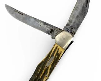 Old Kabar Double Bladed Pocket Knife