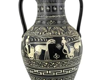 Signed Archangelos Rhodes Greek Ceramic Vase