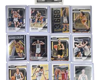 13 Assorted Caitlin Clark Panini Basketball Cards