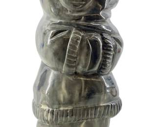 Vintage Inuit Soapstone Carving