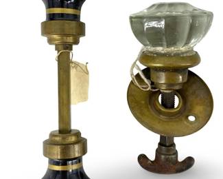 2pc Vintage French Door and Drawer Knobs