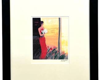 Emile Bellet âPleine Floraison" Lithograph