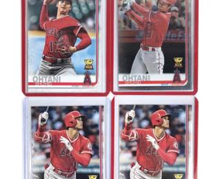 4 Shohei Ohtani Topps All-Star Rookie Cards