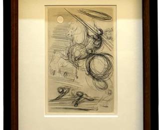 Salvador Dali âDon Quixote" Etching