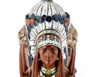 1986 Signed Openland Native American Jar