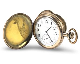 Vintage 10KT GF Rose Gold Elgin Pocket Watch