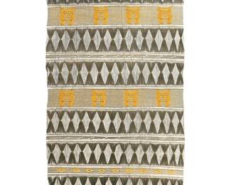 Hand Woven Native American Geometric Tapestry