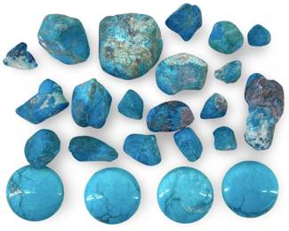 Chrysocolla Stone Collection