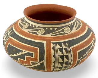 Signed 1997 Pueblo Pottery Vase