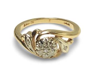 14KT Yellow Gold Ring Approx.16cttw Diamond