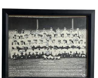 1961 New York Yankees Signed Photo