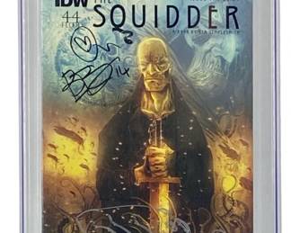 CGC Signature Series Signed The Squidder #1 Comic