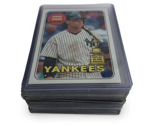 21 Assorted Aaron Judge Panini Baseball Cards