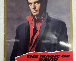 Vintage Signed David Copperfield Poster Book