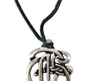 Meissen German Soul Path Symbol Necklace
