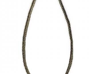 Sterling Silver Menâs Franco Foxtail Rope Chain