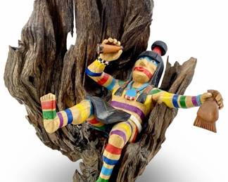 Pueblo Koshare Clown Kachina
