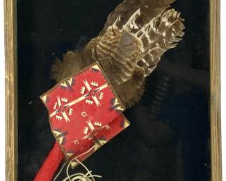 Native American Turkey Feather Dance Wand