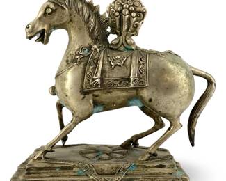 Antique Chinese Horse Sculpture