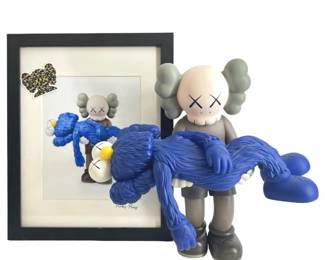 KAWS Gone Companion Figure With Art