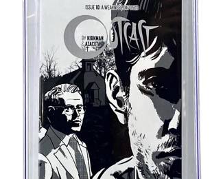CGC Convention Sketch Ed. Outcast #10 Comic 7/15