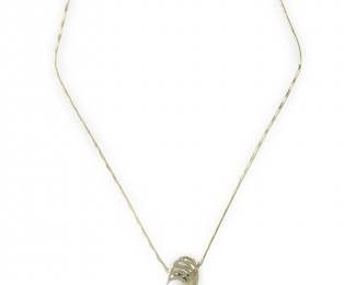Native American Sterling Silver Kokopelli Pendant