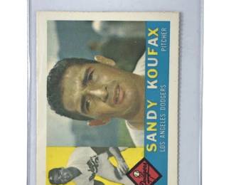 Sandy Koufax 1960 Topps #343 Baseball Card
