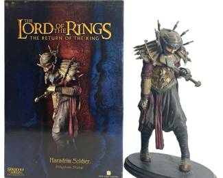Signed Sideshow Weta LOTR Haradrim Soldier