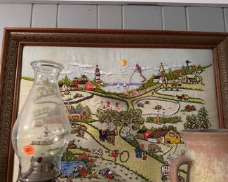 Vintage needle point