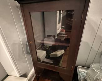 Small antique cabinet