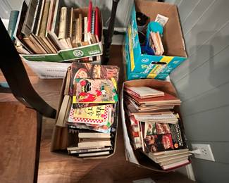 Cookbooks galore !