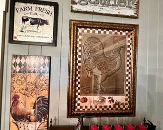 Chicken decor