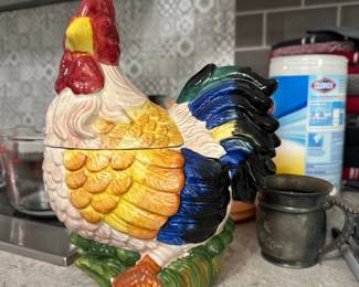 Japanese ceramic chicken