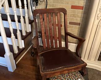 Antique rocking chair