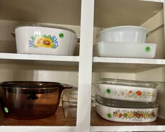 Vintage Corning ware & Pyrex