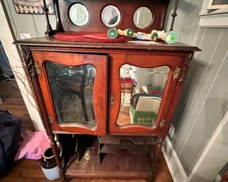 Vintage buffet for entryway or dining room