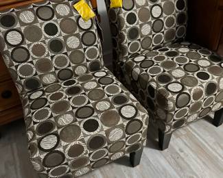 Brand new upholstered chairs