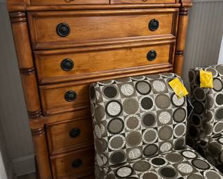 Solid wood bedroom dresser
