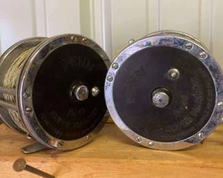 Two Penn No 49 Super Mariner Deep Sea Fishing Reels