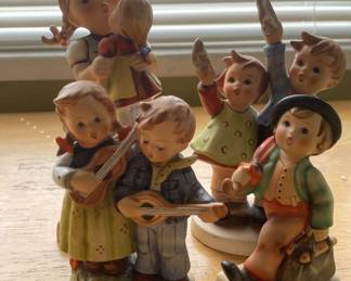 4 W Germany Goebel Hummel Figurines