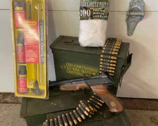 Daisy Power Line 45 mm Model 1200 BB Gun Cleaning Kit Empty Ammo Boxes Hollow Points