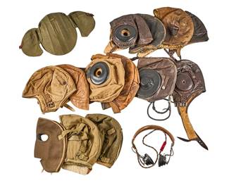 Collection of Military Flight Caps