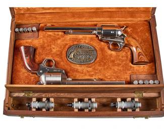 Cased Freedom Arms Dick Casull Signature Edition Set