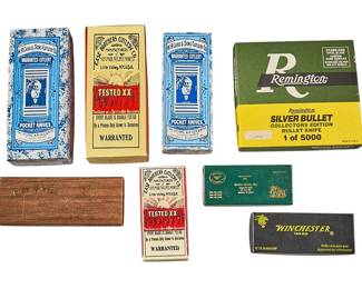 collectible boxed vintage knives