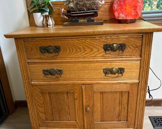 Small antique cabinet